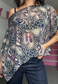 purple leopard poncho