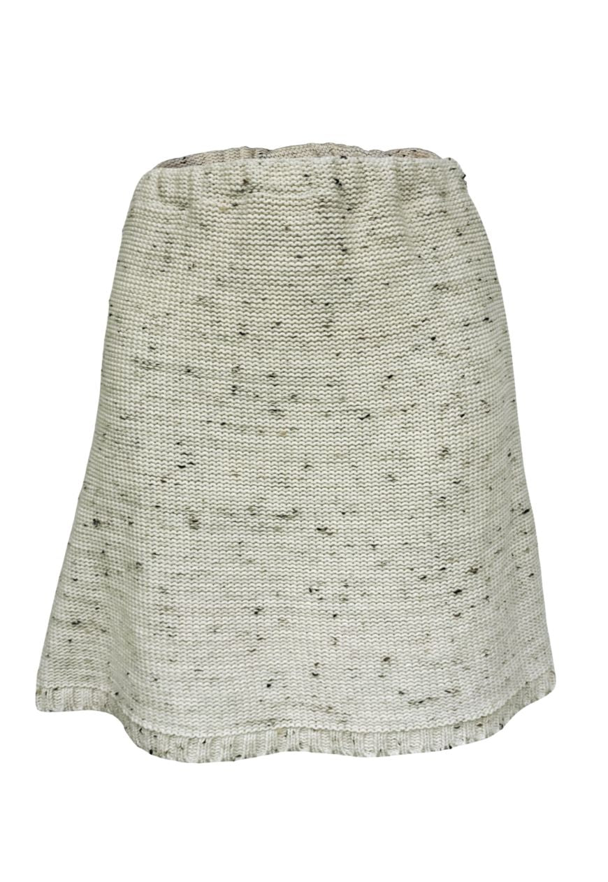 vanilla speck hissy knit mini skirt