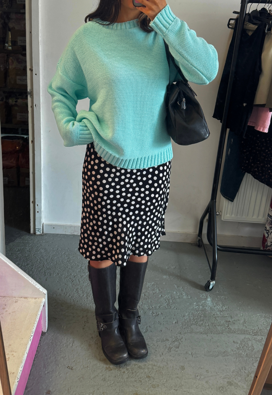 aquamarine hissy knit jumper