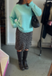 aquamarine hissy knit jumper