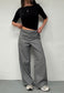grey hissy cinch trousers *pre-order*