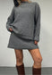 mist hissy knit mini skirt