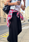 black soft trousers