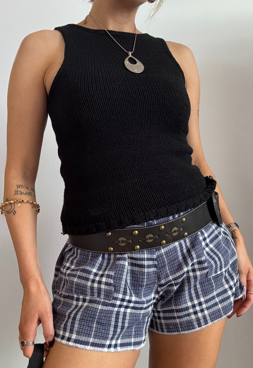 ONYX HISSY KNIT VEST - S HISSY FIT LTD