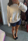 MILK HISSY KNIT JUMPER
