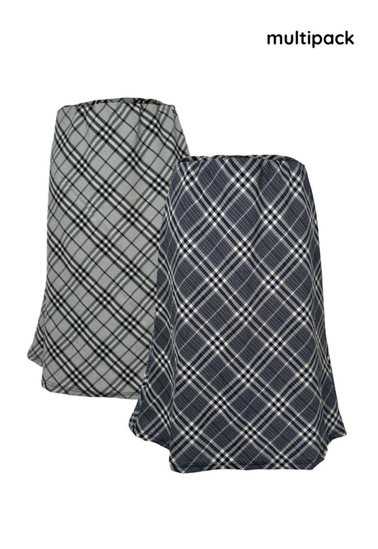 check skirt multipack - multiple sizes