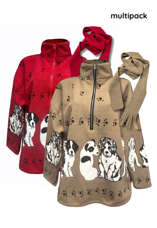 dog fleece multipack - multiple sizes