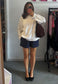 MILK HISSY KNIT JUMPER