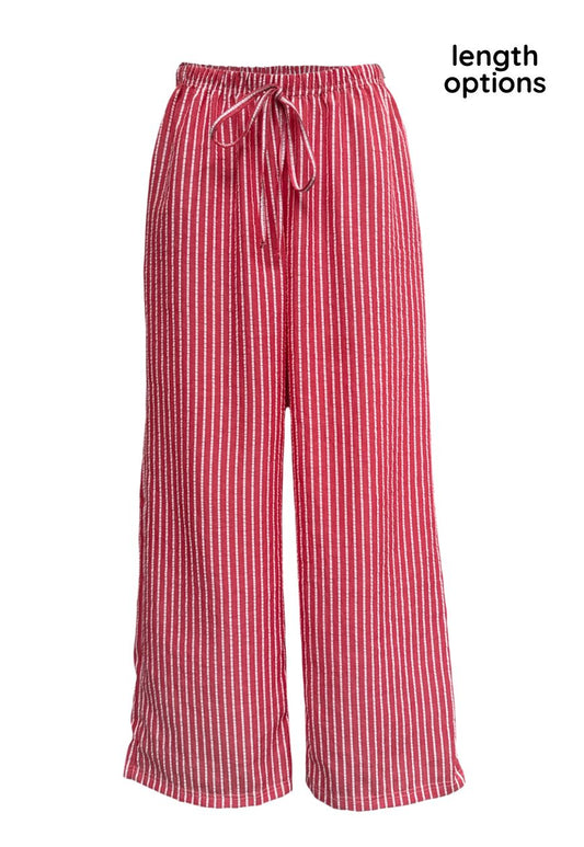 stripe summer trousers
