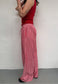 stripe summer trousers
