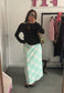 check multiway cinch maxi dress