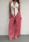 stripe summer trousers