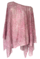 pink paisley glitter poncho *launching 16.07.26 18:00BST*