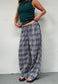 check summer trousers