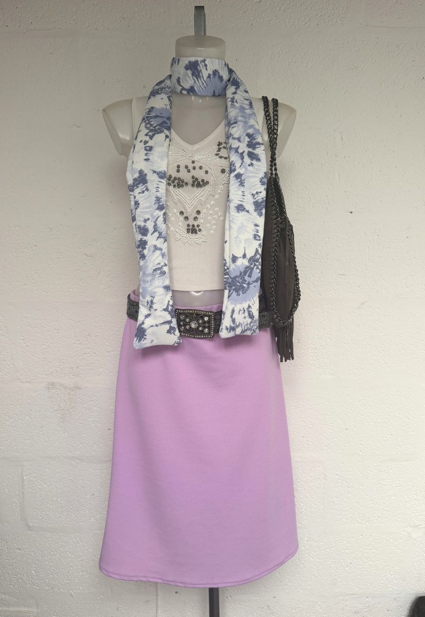 dandelion skinny scarf