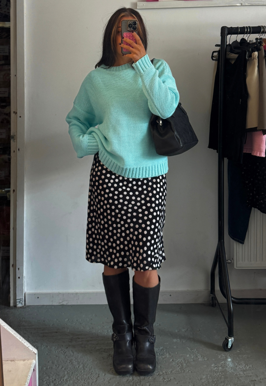 aquamarine hissy knit jumper