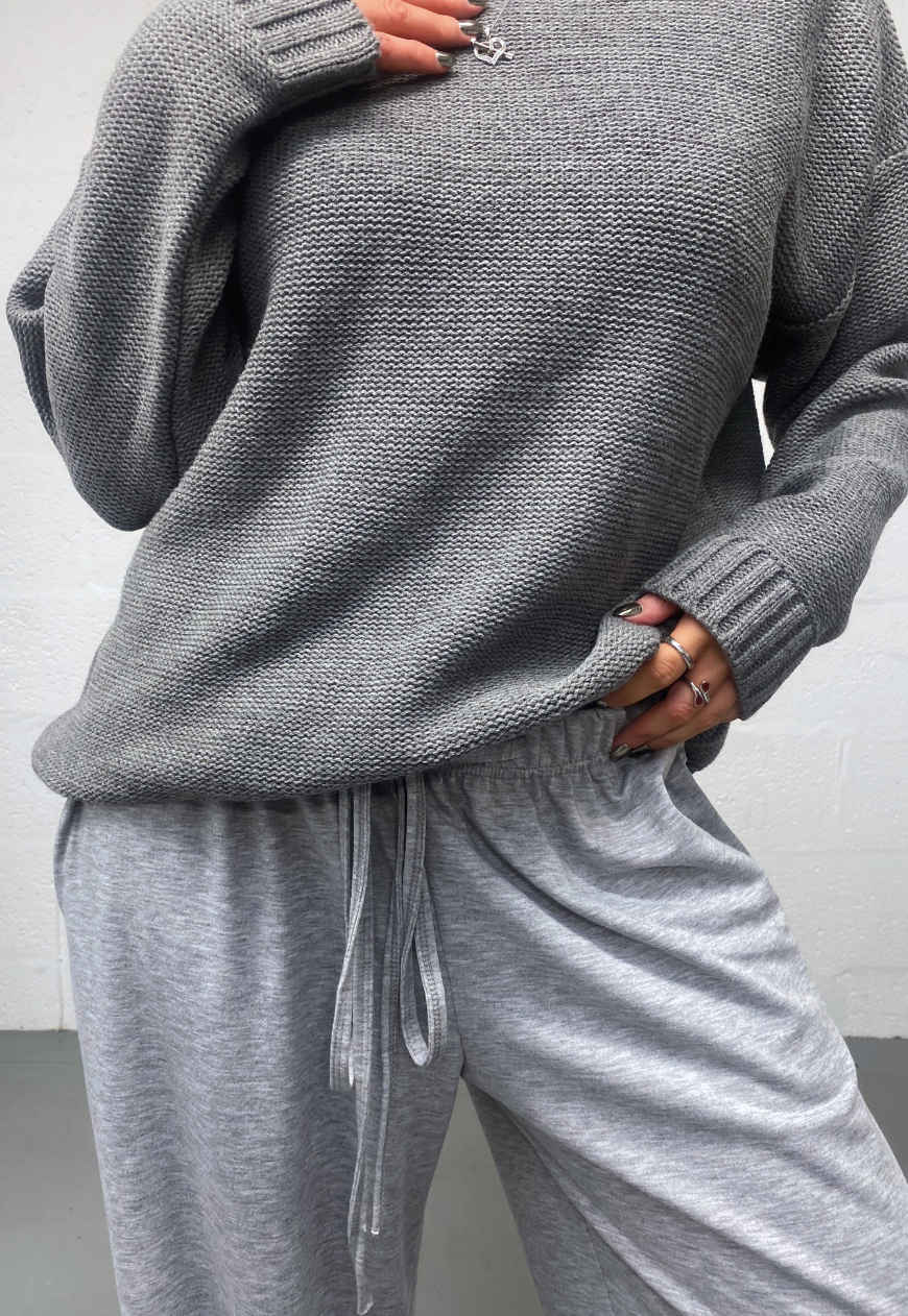 mist hissy knit jumper