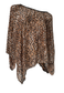cream leopard mesh poncho *coming soon*