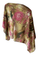 pink swirl poncho