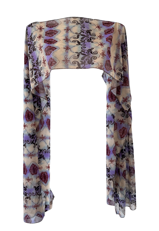 lilac grunge cape
