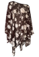 brown flower mesh poncho *launching 14.06.26 20:00BST*