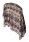 lilac grunge poncho