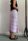 bubblegum hissy knit midi skirt