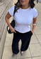 black soft trousers