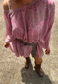 pink paisley glitter poncho *launching 16.07.26 18:00BST*