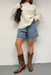 vanilla speck hissy knit jumper