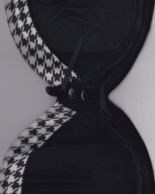 houndstooth bow bra *coming soon*
