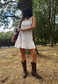 white celestial ruffle dress *launching 06.08.26 18:00BST*