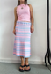 bubblegum hissy knit midi skirt