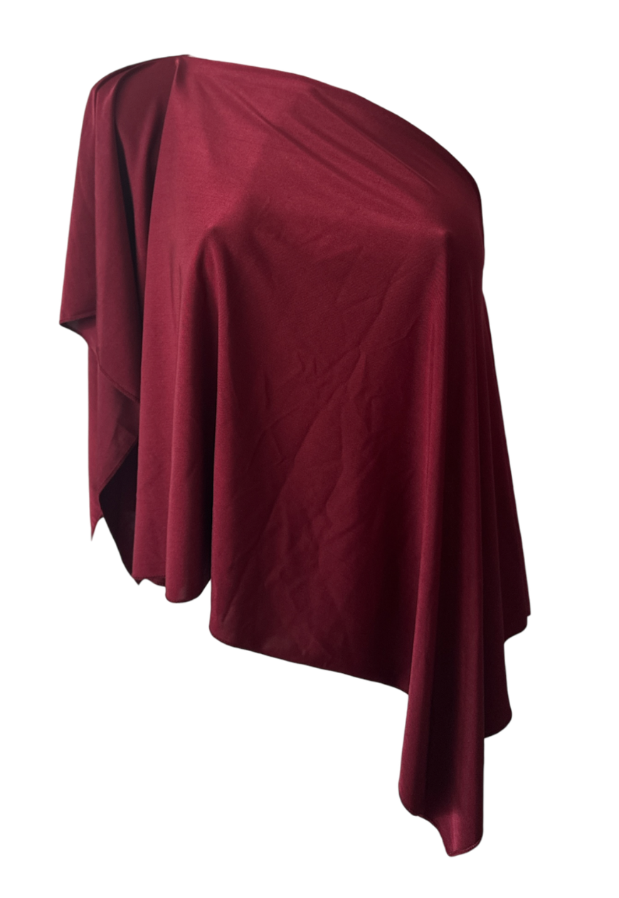 wine glow poncho