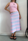 bubblegum hissy knit midi skirt