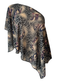 purple leopard poncho