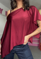 wine glow poncho