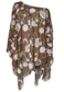 light brown flower mesh poncho *launching 21.06.26 18:00BST*