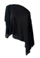 black stripe poncho