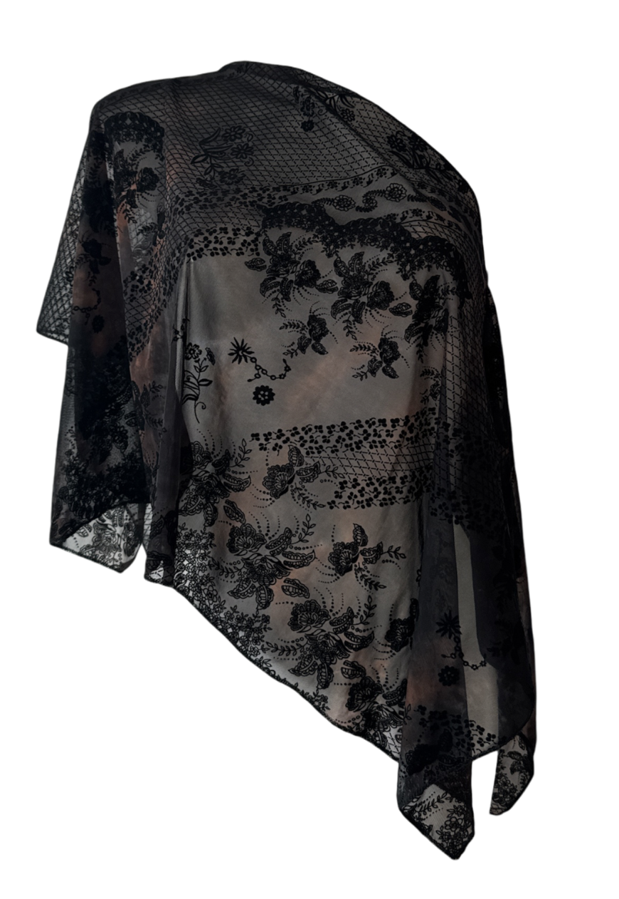 black heaven poncho