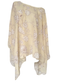 cream flower mesh poncho *launching 21.06.26 18:00BST*