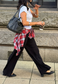 black soft trousers