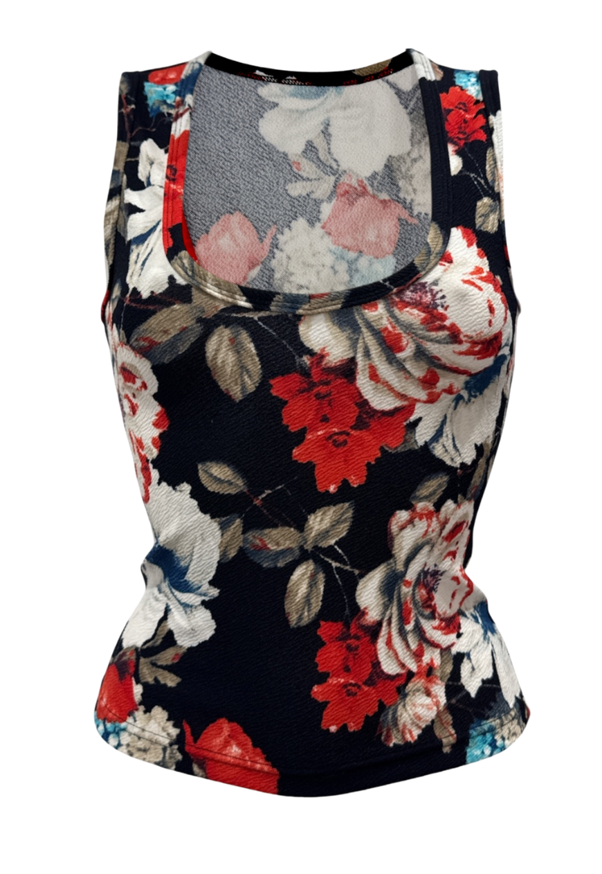 dark floral multiway v top *coming soon*