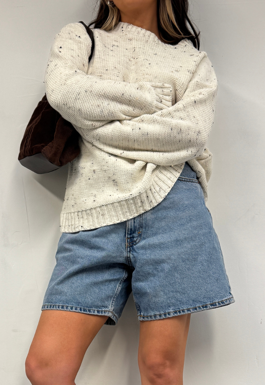 vanilla speck hissy knit jumper