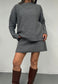 mist hissy knit mini skirt