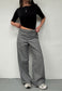 grey hissy cinch trousers *pre-order*