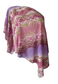 lilac glitter poncho