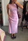 solstice multiway cinch maxi dress