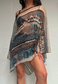 blue print mesh poncho *coming soon*