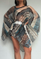 blue print mesh poncho *coming soon*